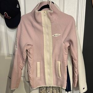 Champion Blush and Ivory Fleece Jacket